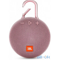 Портативна колонка JBL CLIP 3 Dusty Pink (JBLCLIP3PINK)